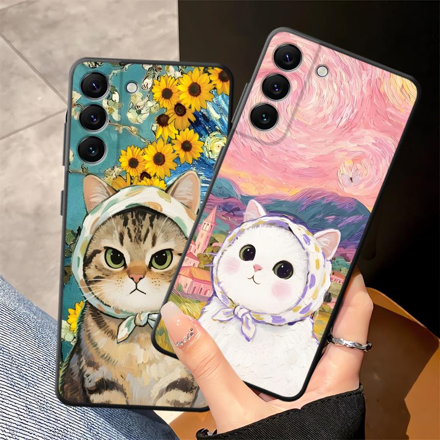 Case for Samsung Galaxy A55 A06 A53 A17 A37 A23 A73 A51 A05 A57 A15 A52 A36 A25 A16 Phone Cover A41 A12 A50 A13 A70 Cartoon Cute