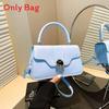 Urban Minimalist Pu Crossbody Bag For Daily Use With Lock Closure And Phone Pocket