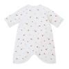 MIKI HOUSE Combi Made In for Boys and Size Undershirt, 100% Cotton, Japan, Girls, Newborn, 60cm, Pink, 40-2320-386