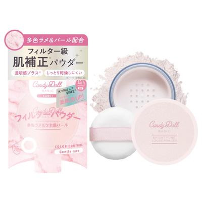 Hergestellt von Tsubasa CandyDoll Face Verhindert Absorbiert Hält Make-up auf Purem losen Puder Masuwaka, Puder, Puder, Porenfrei, Glanz, Talg, (Hell