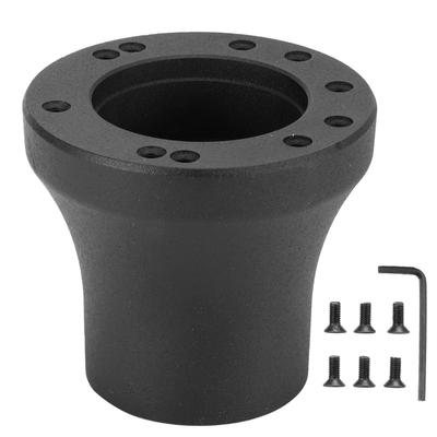 5 6 Hole Steering Wheel Hub Adapter Base Fit for DS Club Car 1984 Up Golfcart ModelsBlack