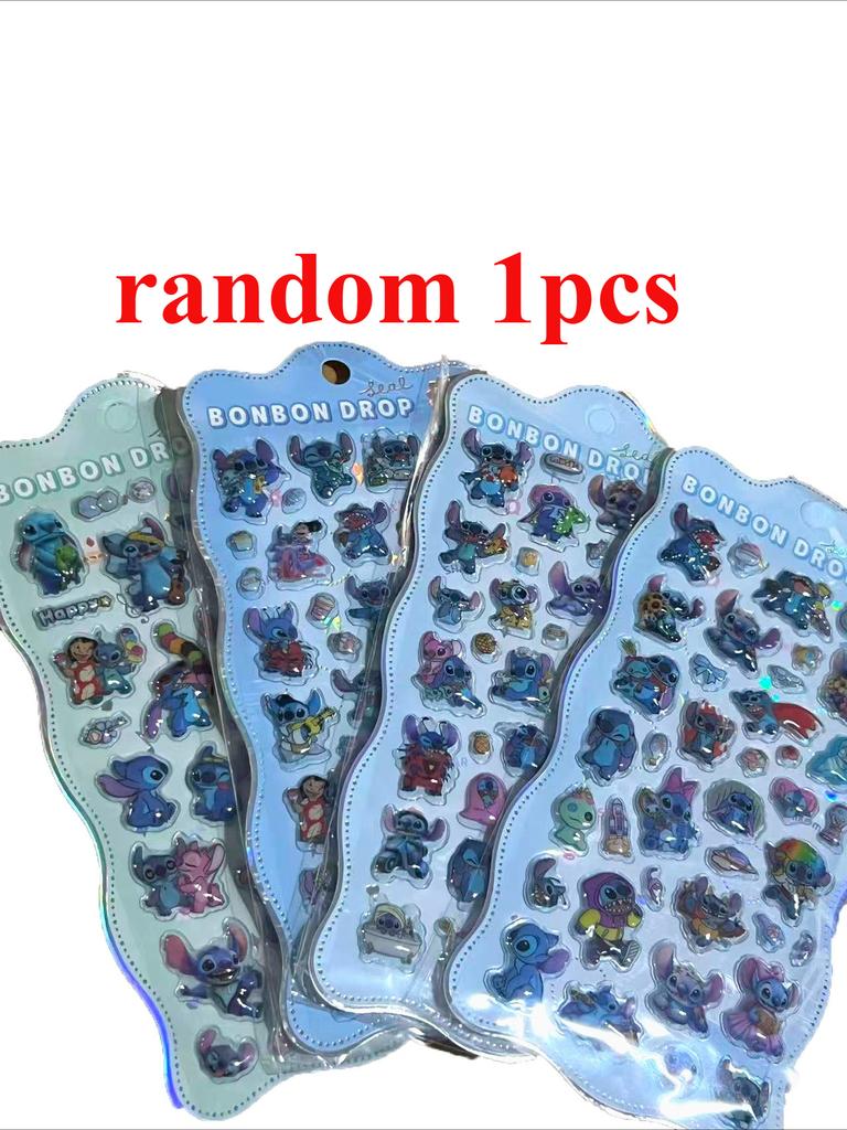 New Cute Cartoon Gemstone 3D Relief Stickers With High Aesthetic Value, Hand Account Diamond Stickers, Water Cup Stickers
