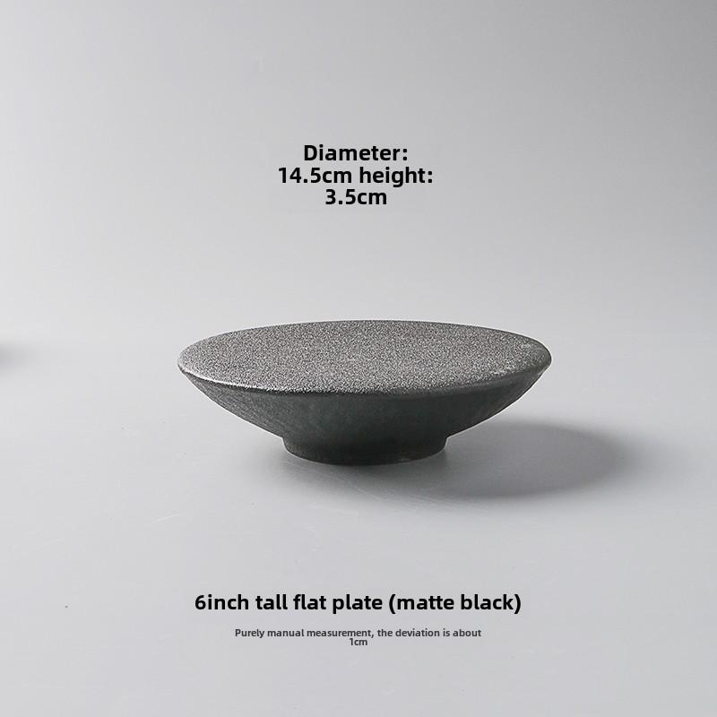 

Креативная керамическая десертная тарелка с высокой ножкой, ресторанная демонстрационная тарелка для молекулярной кухни, тарелка для закусок, блюдо для суши, специальная столовая посуда 6 Inches