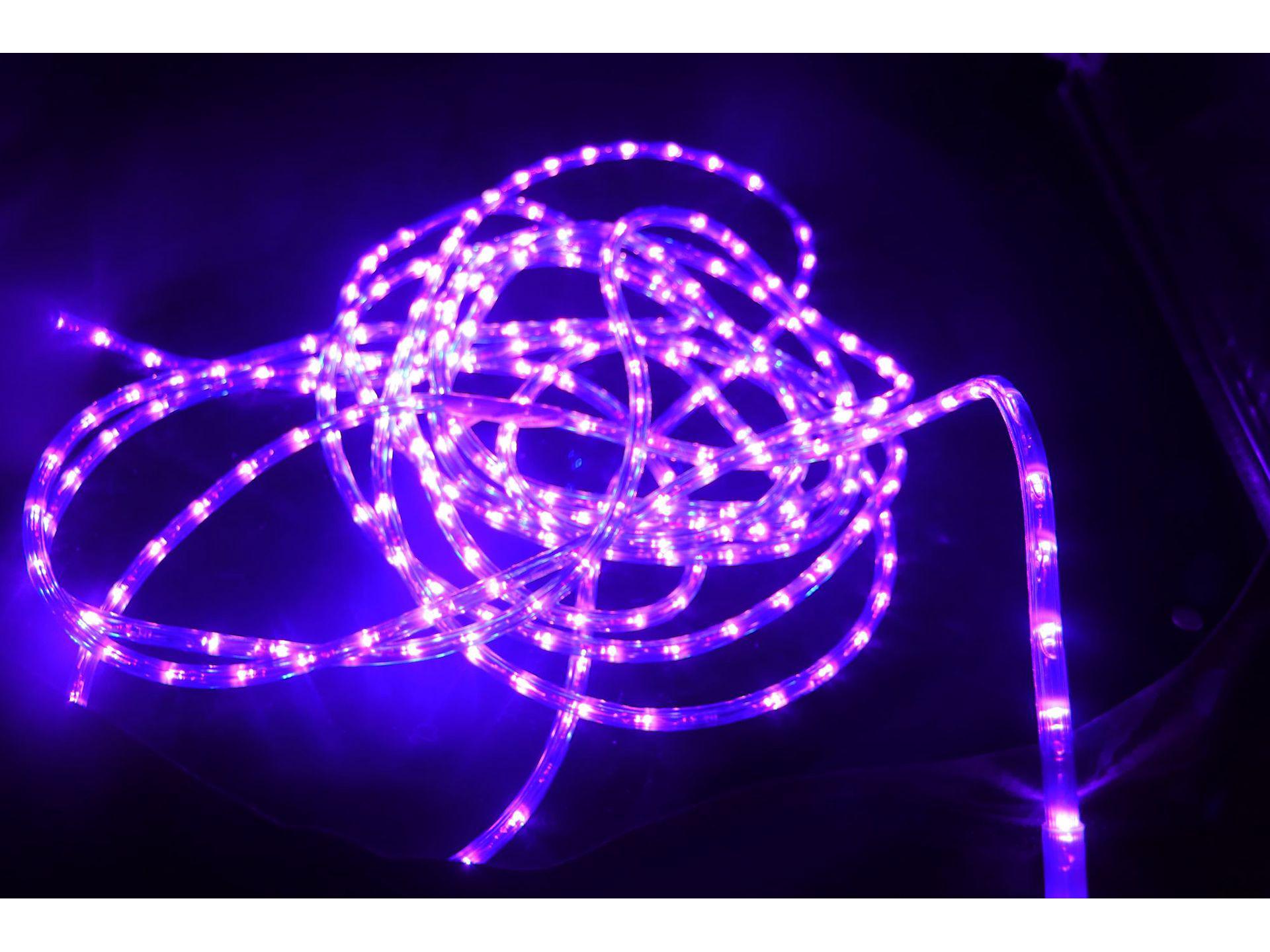 

Outdoor Waterproof Rainbow LED Neon Light String фіолетовий