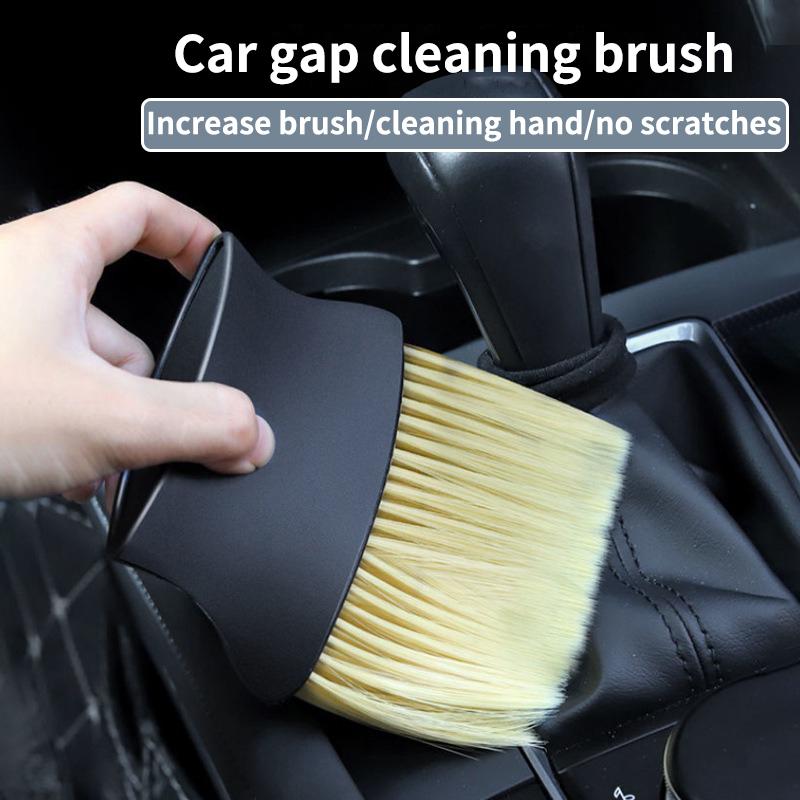 1PC SDust Removal Brush Air Conditioning Outlet Car Wash Dust Collector Large Brush with Good Elasticity Cleaning Accessories