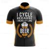 Beer Bicycle Team New 2022 Summer Cycling Sets Men's Short Sleeve Mountain Bike Cycling Jersey Breathable Maillot Ropa Ciclismo