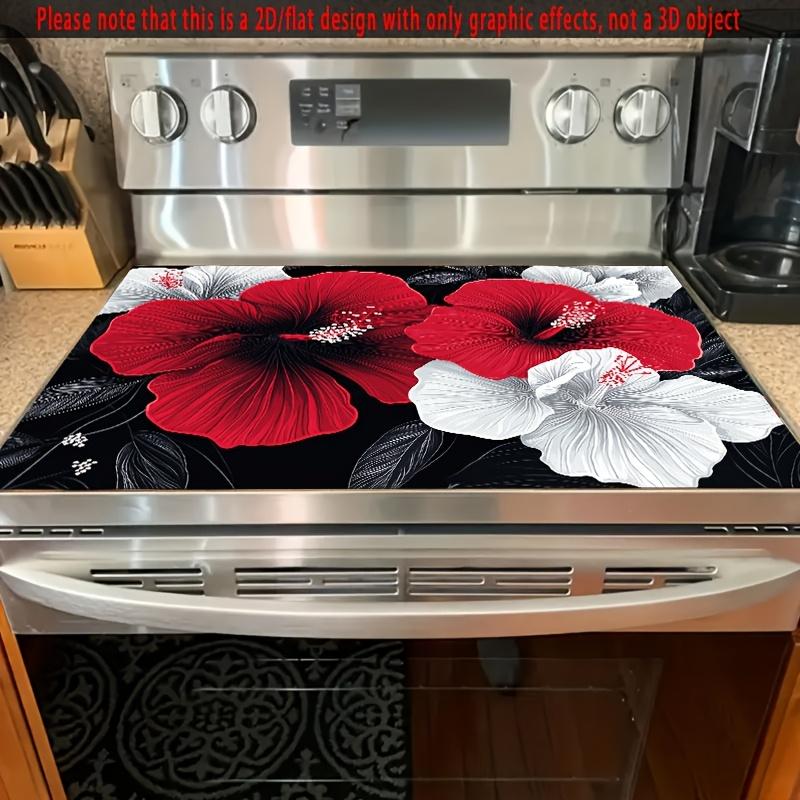 1Pcs Rubber Drying Mat With Floral Print For Coffee Shop Restaurant Kitchen Carpet Tableware Durable Diatom Mud Table Mat Pet Mat Coffeeware