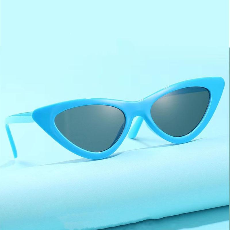 Vintage Triangle Cat's Eye Sunglasses Women's Brand Designer Fashion Sun Glasses Lady Outdoor Hip-hop Eyewear UV400