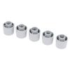 5Pcs Plastic Half Shaft Knob Diameter 15.8Mm Height 17Mm Potentiometer Encoder Knob D-Shaped Inner Hole 6Mm