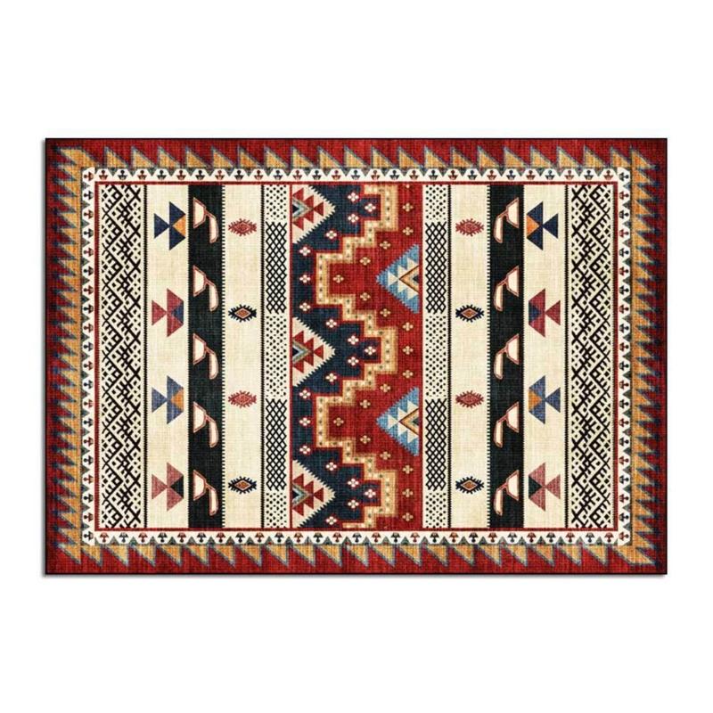 Transform Home Geometric Pattern Rug NonSlip Rug Front Door Mat Kitchen Rug Indoor Door Mat Home Textiles Product
