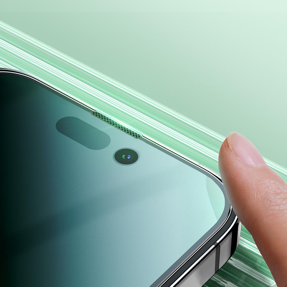 Joyroom Green Knight iPhone 14 Plus Tempered Glass - Full Screen & Blue Light Shield (JR-G03)