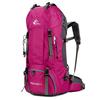 FREE KNIGHT 60L Hiking Backpack Camping Backpack with Rain Cover,Lightweight Outdoor Mountaineering Rucksack