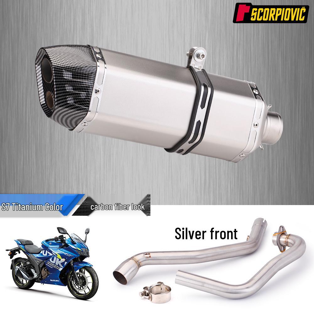GIXXER250 Non-Destructive Front Exhaust Pipe