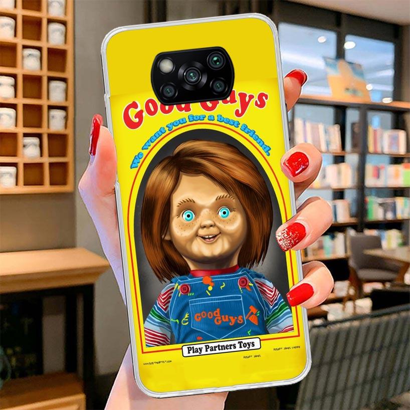 Chucky Child's Play Cover Phone Case For Xiaomi Poco F7 Ultra X7 X6 X5 Pro M7 Redmi 15C 15 13C 13 12C 12 10C 10 9A 9C 9T 9 Shell