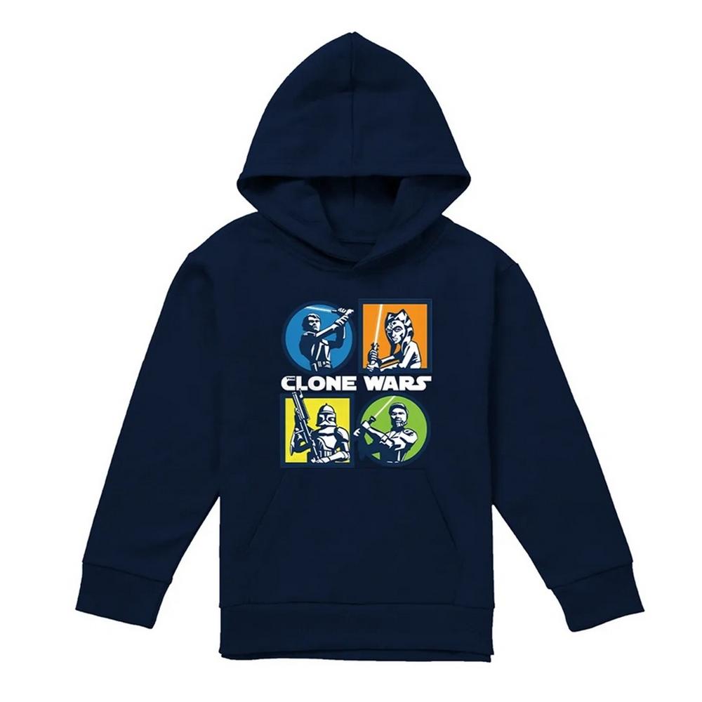 Star Wars: The Clone Wars Childrens/Kids Grid Hoodie
