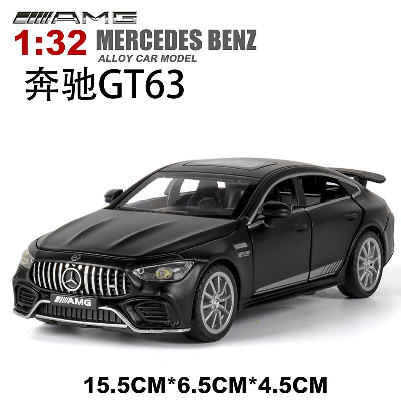 1:32 Mercedes Benz AMG GT63 German AMG Sports Sedan Alloy Car Diecasts & Vehicles Car Model Miniature Scale Model Car For Friend