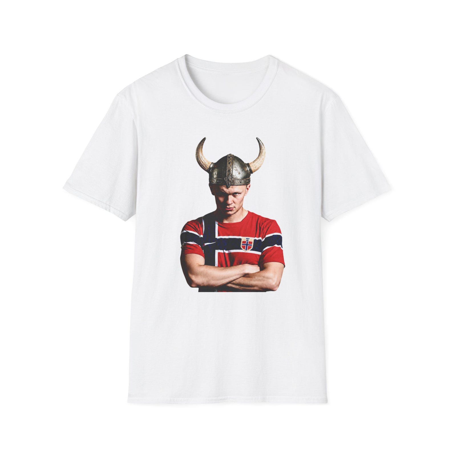 Erling Haaland T-Shirt, funny Haaland shirt, Viking Haaland shirt, sports fan shirt, funny world cup shirt, soccer lovers gift, football fan 3XL