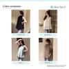 Chiffon Blouse for Gathered Stand Back White [blue beryl] [Blue Beryl] Women, Blouse, Sleeveless, Collar, Ribbon, Lined, Elegant, Cute, BB078-WH-M