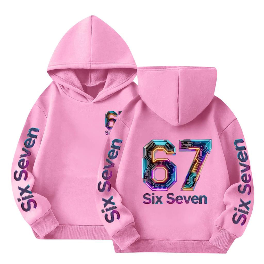 Chlapecká tištěná mikina s kapucí a dlouhým rukávem, ležérní sportovní pohodlná mikina