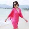 Dame Chiffon Beach Cover up Badedrakt Kimono Cardigan Shawl Beach Wrap Cover up