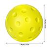 74mm Silent Pickleball Quiet Training Balls Soft Pu Wear-resistant Training Pickleball Ball Standard-Sized Pickleball