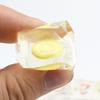 15Pcs Fruit Ice Cube Squeeze Toy Stress Relief Clear Cube Sensory Toy Soft Stretchy Transparent Cube Hand Relaxation Toy Party
