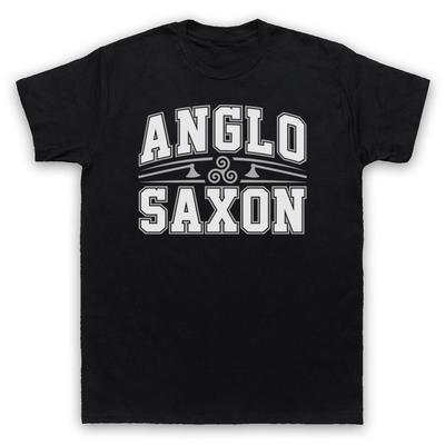Angelsaksisch Oud-Brits Cultuur Tribale Oorsprong Stam Heren- en Dames T-shirt