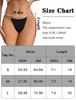 Panegy Thong Sexy Transparent Rope Extreme Butt Size L Women's Panties, Low-Rise Panties, 2-Pack, Panties, Lifting, Seamless, Lightweight, Thin,