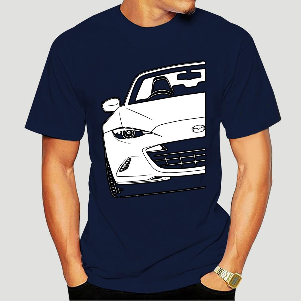 Mode Cool Herren T-Shirt Damen Lustiges T-Shirt Mazda Miata Mx5 Nd Mk4 Shirts Bestes Design Kundenspezifisches Bedrucktes T-Shirt 011851 8745X