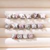 Zircon Bow Knot Starfish Flower Dolphin Italian Charm Links Fit 9mm Stainless Steel Bracelet Women Jewelry DIY Making Gifts