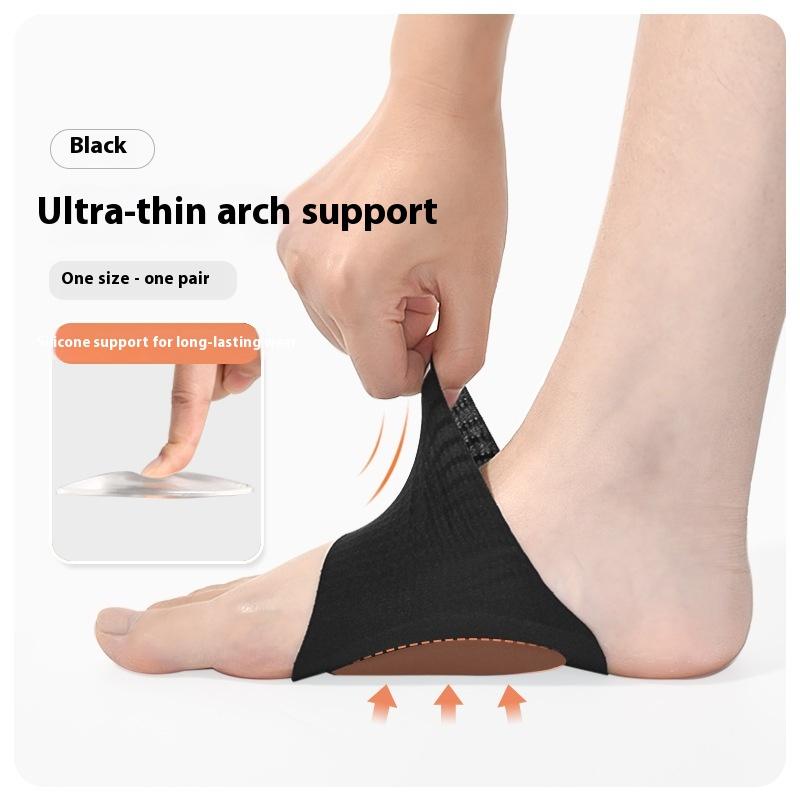 2Pcs High Arch Cushion for Flat Foot Correction Orthopedic Pain Relief Plantar Fasciitis Relief Arch Support Insole Sleeves