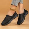 Nuove pantofole a mezzo sandalo in rete leggere e traspiranti, casual e comode, per primavera e autunno