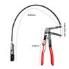 Car Hose Clamp Plier for Removal Installation of Ring-Type or Flat-Band Automotive Water Pipe Locking Pliers Repair Tool