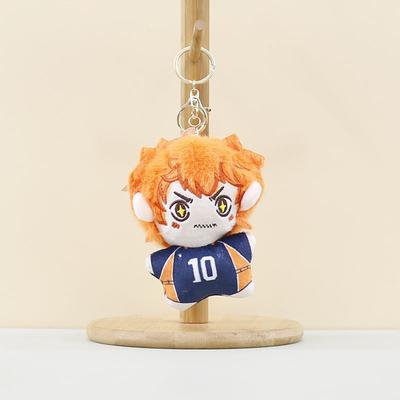 Stylish Trendy And Blue Prison Volleyball Plush Doll Keychain For Enthusiasts Anime