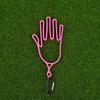 Golf Glove Holder With Key Chain Plastic Glove Rack Dryer Hanger Stretcher With Buckles Gloves Holder Keeper Dryer Shaper Tool