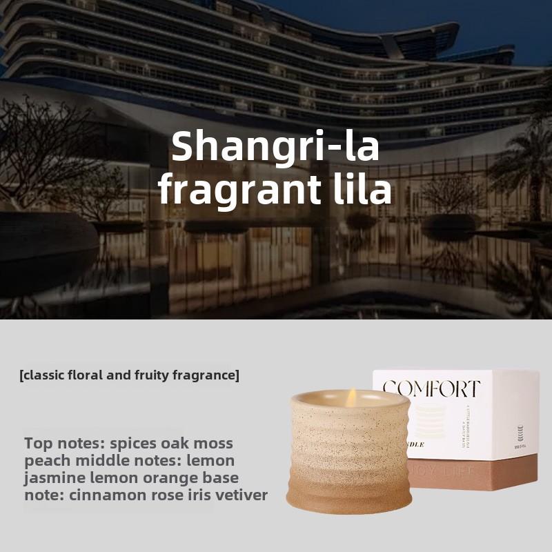 

Shangri-la Tomatoes Ароматерапевтические свечи Керамическая банка Бездымная ароматическая свеча Аромат сандалового дерева Украшения для гостиной Подарки