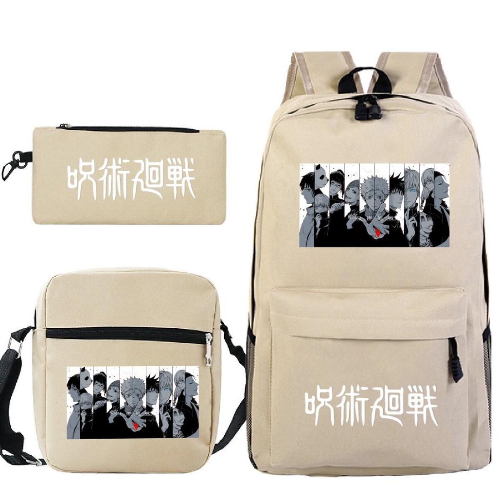 New Animation Peripheral Printing Children's Fashion Backpack Japanese Trend Popular Primary and Secondary School Student Schoolbag Set