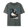 Classic Film and Television Character Skateboarding Casual Tshirt Mens and Womens Luxury Brand Top