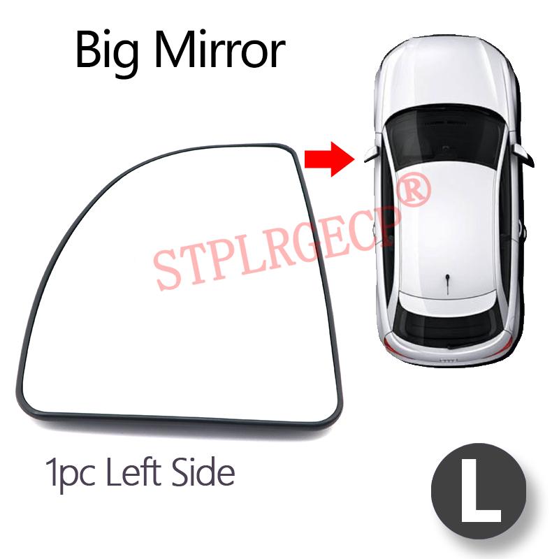 Car Left or Right Hand Side Door Wing Reaview Mirror Glass Heated Replacement for Fiat Ducato Citroen Jumper Boxer 2002-2006