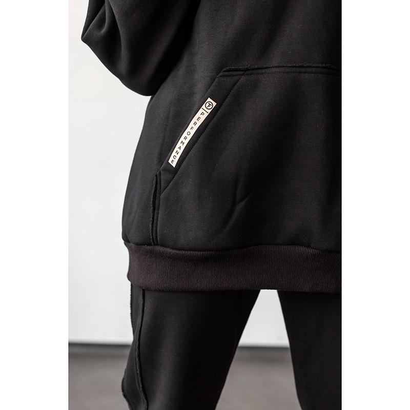 Fleece Hoodie with Reverse Seams A5 TotalFit (06399630)