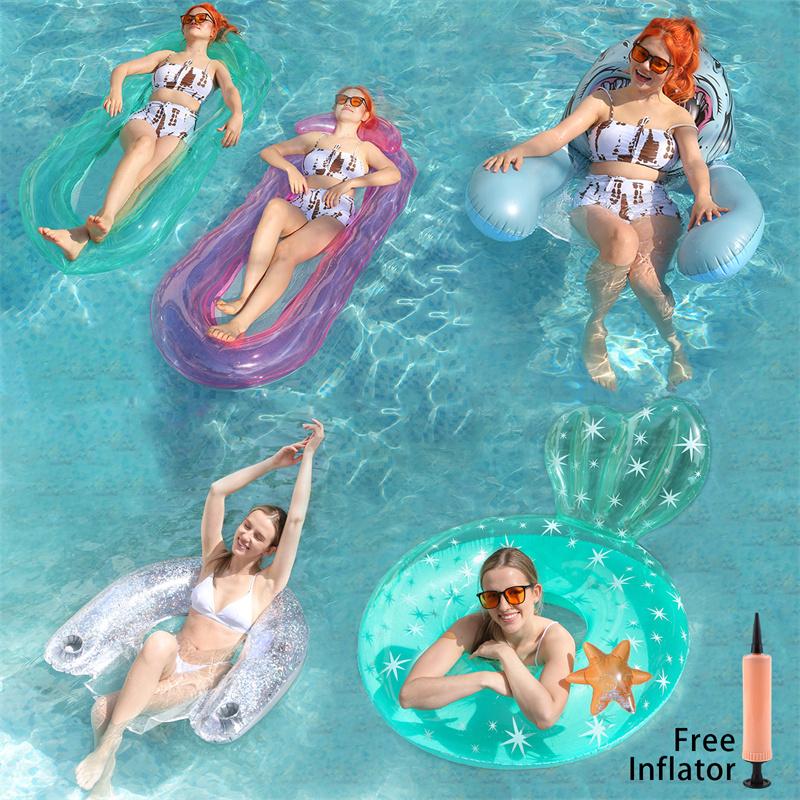 

Складной плавающий водный гамак, поплавок, шезлонг, надувной коврик для бассейна, плавающий стул-кровать, надувной матрас для плавания, бассейн