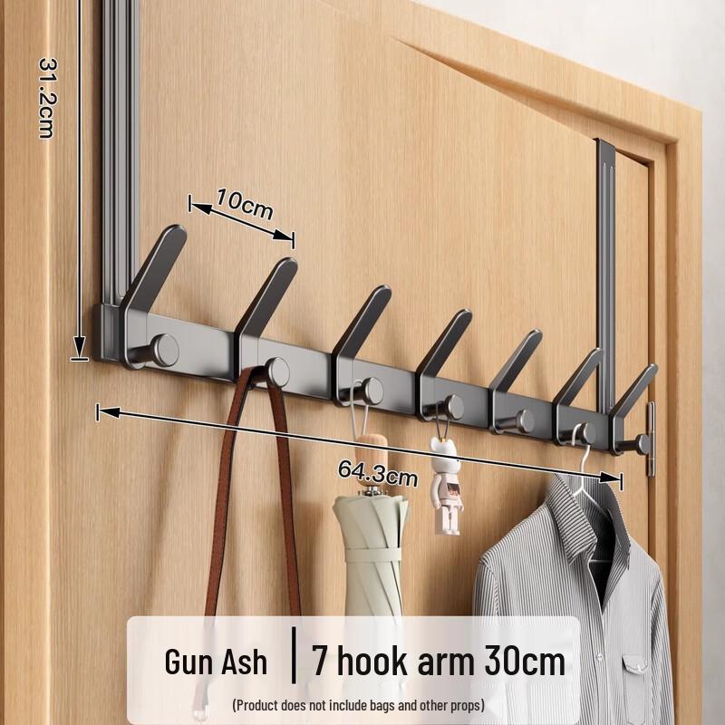 Премиальный алюминиевый крючок-вешалка на дверь