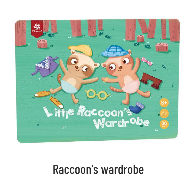 

Магнитный пазл-одевалка «Вертушка» для детей 3-6 лет: Образовательные наклейки для мальчиков и девочек