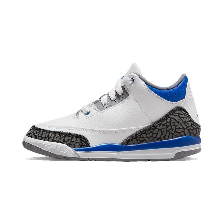 (PS) Air Jordan 3 Retro Racer Blue Kids 429487-145 EU 28