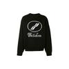 Jqd Series Patterned Knit Wool Sweater Unisex Sweater Black WD-KO8-20-507-U-BK