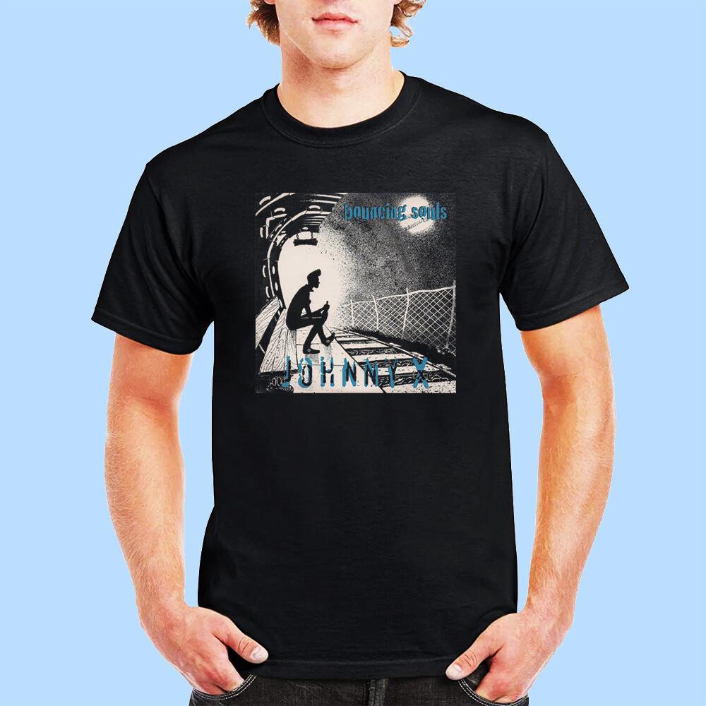 

NWT Bouncing Souls Johnny X America Black Tshirt Size S To 5XL Unisex T-Shirt S разноцветный
