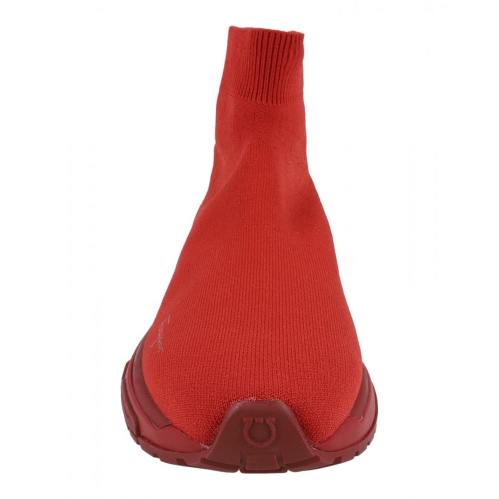 Salvatore Ferragamo Ninette Sock Sneakers Red