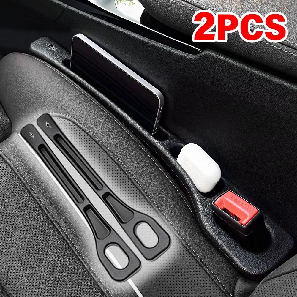 2pcs Car Seat Gap Filler Strips Car Storage Organizer For BMW MINI JCW CLUBMAN COUNTRYMAN CLUBVAN VAN Vision Urbanaut COUPE Car Interior Accessories