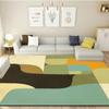 Modern Abstract Non-Slip Washable Rug for Living Room Bedroom Kids Play Area Coffee Table Decor Carpet Mat