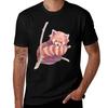 Sleepy Red Panda TShirt T Shirts for Man Pack Cotton TShirt